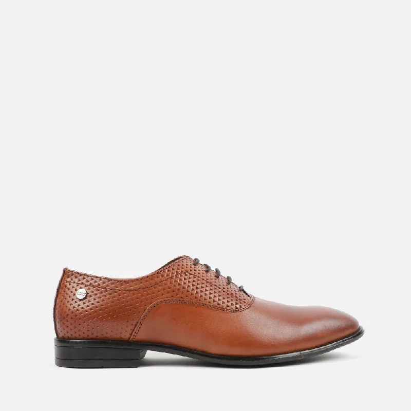 Oxfords with trendy soles-Men Formal Oxford Leather Shoes