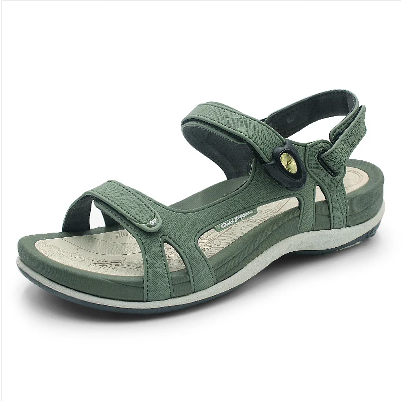 Sandals for fashion strapsWomen Signature: 9179 Olive Green