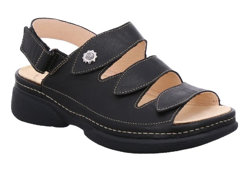 Sandals for summer heelsThink! Cambio Sandal Black Nappa