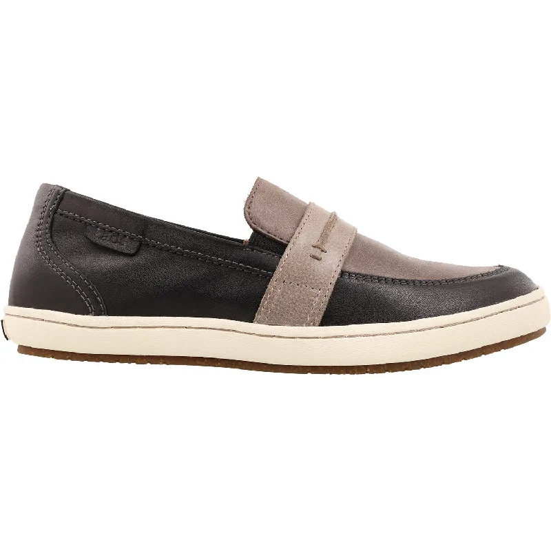 Casual Shoes for Women with Soft, Lightweight Construction-Women's Taos Upward Black/Grey Multi Leather