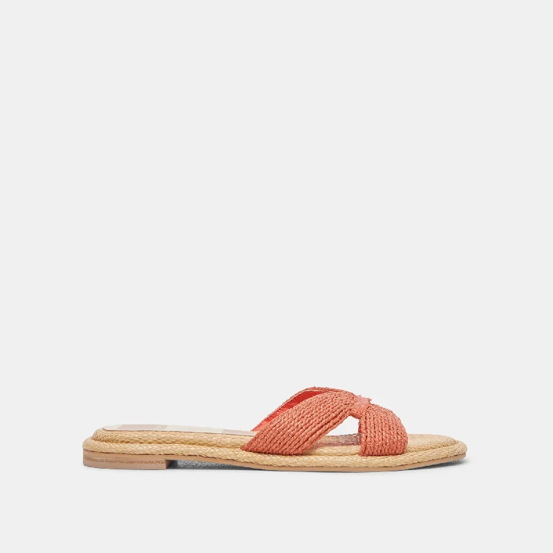 Sandals for everyday wearATOMIC SANDALS PERSIMMON RAFFIA