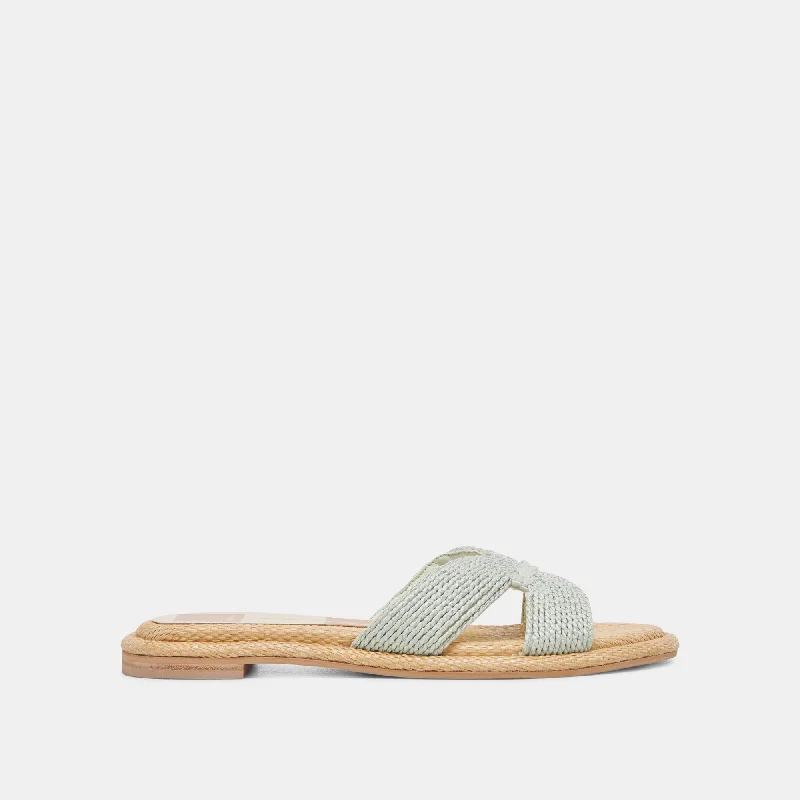 Sandals with sleek designsATOMIC SANDALS MINT RAFFIA