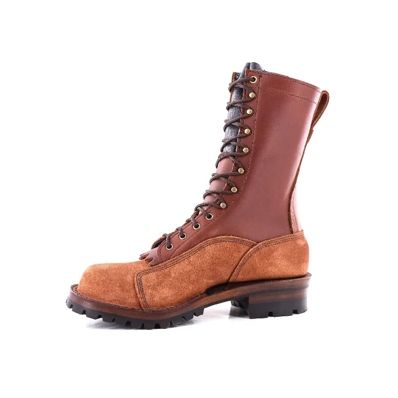 Boots for snowy walks-Boots for winter walks-Climber - Redwood