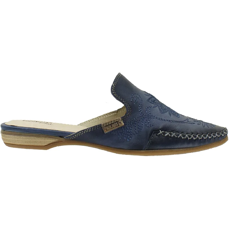 Trendy Casual Shoes for Women with Slip-on Feature-Women's Pikolinos Bari W0S-4680C1 Nautic Leather