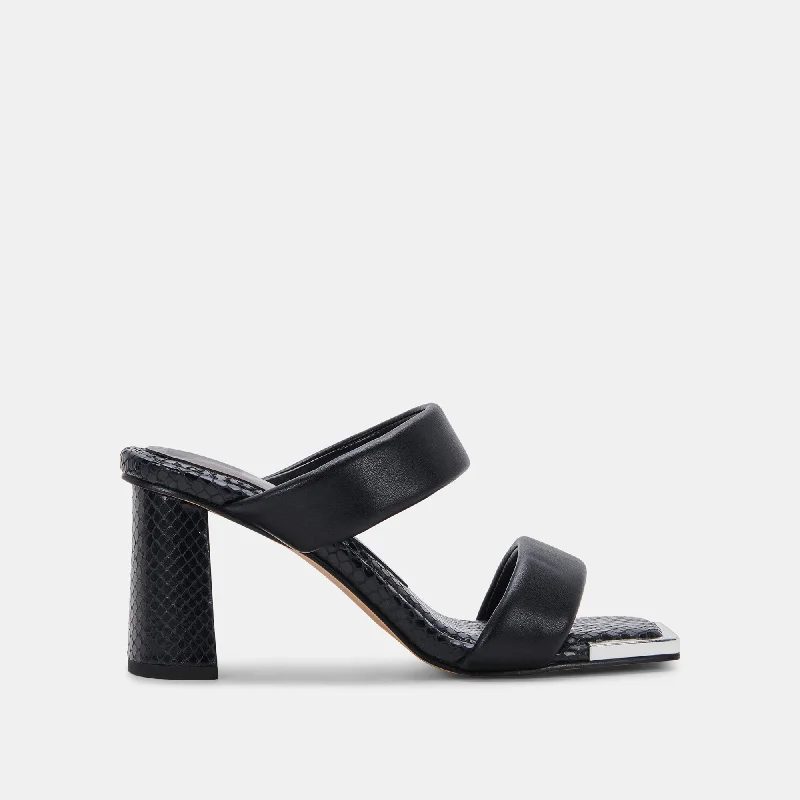 PATWIN HEELS BLACK STELLA - re:vita