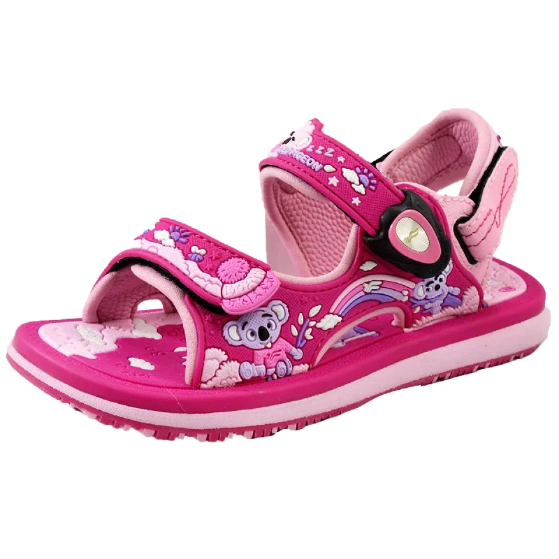 Sandals with bold designsKids Classic: 1611 Fuchsia