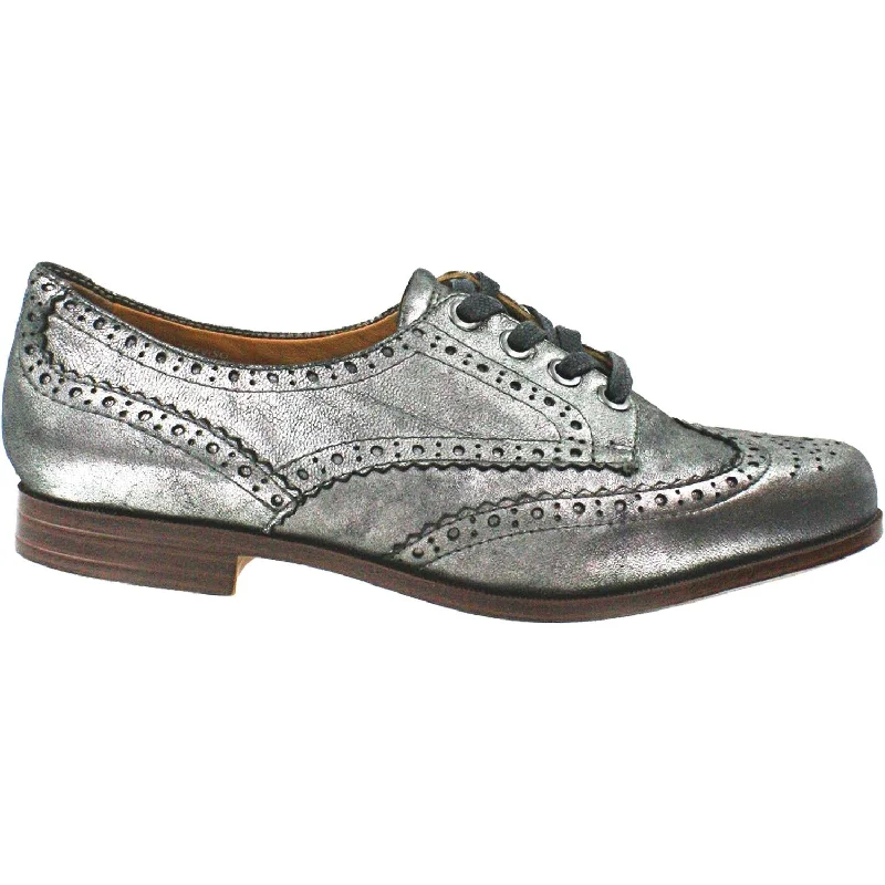 Trendy Casual Shoes for Men with Casual Look-Women's Earth Treviso Pewter Leather