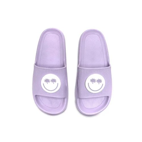 Sandals with subtle strapsThe Purple Palm Pool Slide Sandal