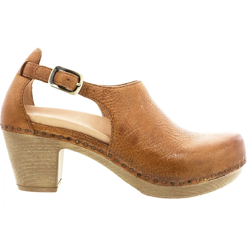 Trendy Casual Shoes for Men with Classic Style-Women's Dansko Sassy Tan Milled Burnished Leather