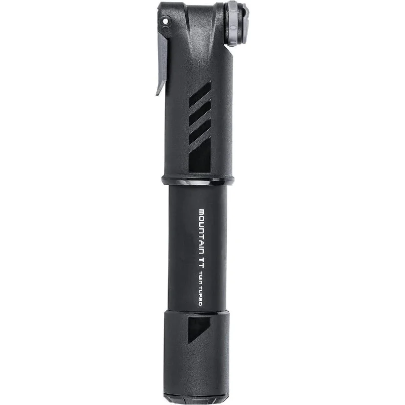 Topeak Mountain TT Twin Turbo (Without Gauge) Mini Pump - Black