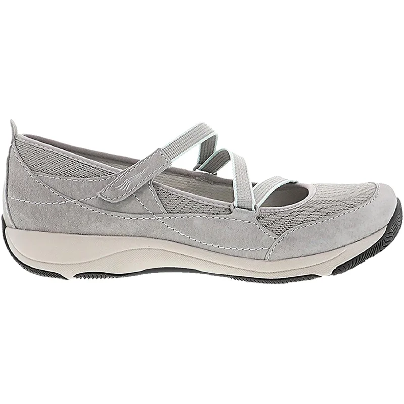 Trendy Casual Shoes for Women with Fashionable Look-Women's Dansko Hilda Grey Suede