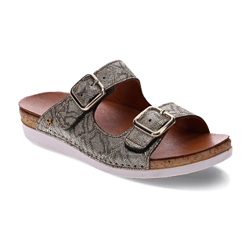 Sandals with ankle strapBrighton 2 Strap Slide Sandal - Final Sale