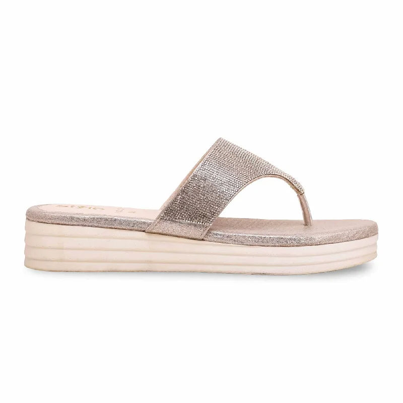 Slippers for cozy days-Fawn Formal Chappal PU0283