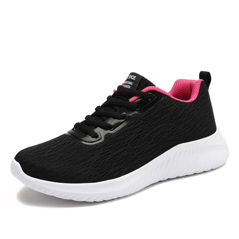 GroovyWish Women Orthopedic Shoes Skin-friendly Mesh Arch Support Casual Jogging Sneakers