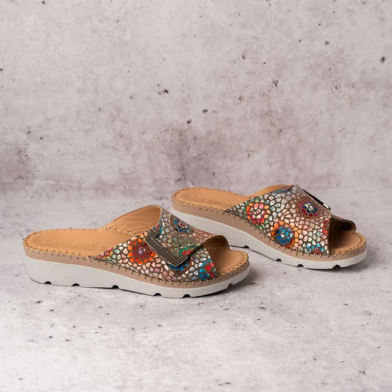 Sandals with stylish trendsEric Michael AGUA Mosaic Sandal