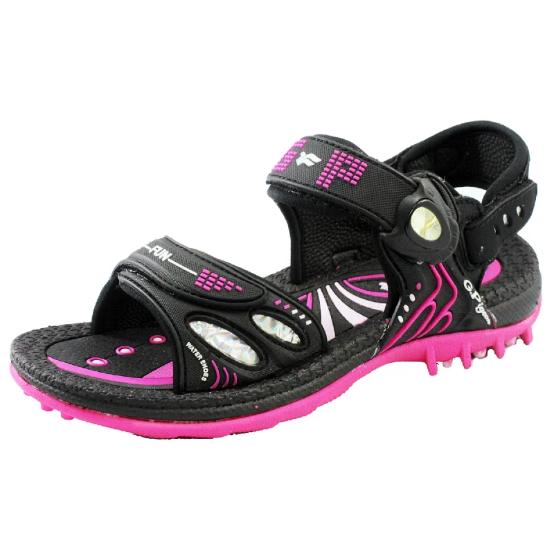 Sandals with supportive patternsKids Signature: 7620 Hot Pink