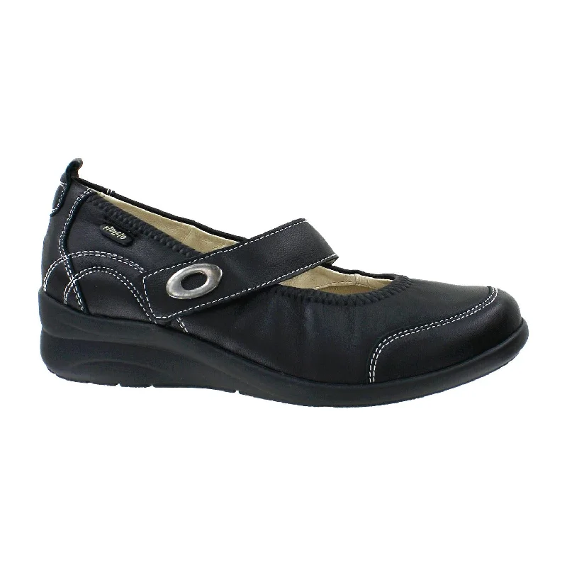 Trendy Casual Shoes for Men with Fashion-forward Look-Women's Fidelio 35-6006 Black Leather