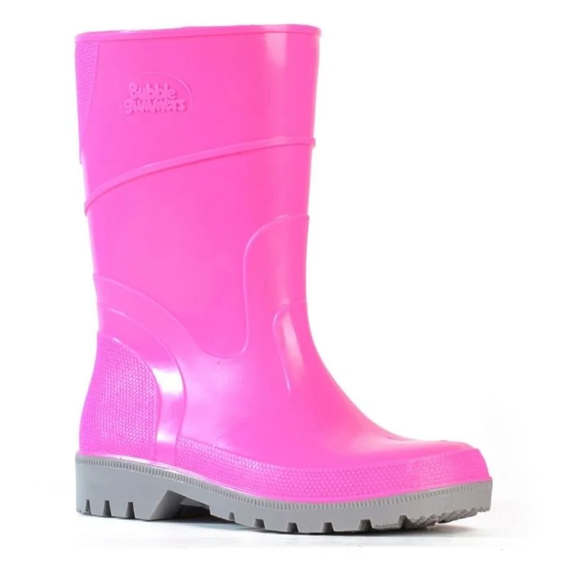 Boots for stylish walks-Boots for evening trips-Bubblegummer Kids High Gumboot