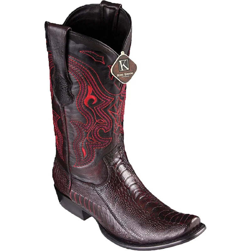 Boots for winter hikes-Boots for snowy hikes-Men's King Exotic Original Ostrich Leg Dubai Style Boot 4790518