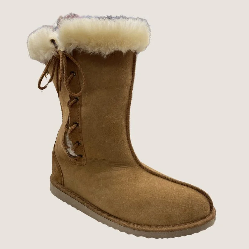 Boots for chilly hikes-Boots for cozy days-Drifter Lace Lamb 2.0 Ugg Boots