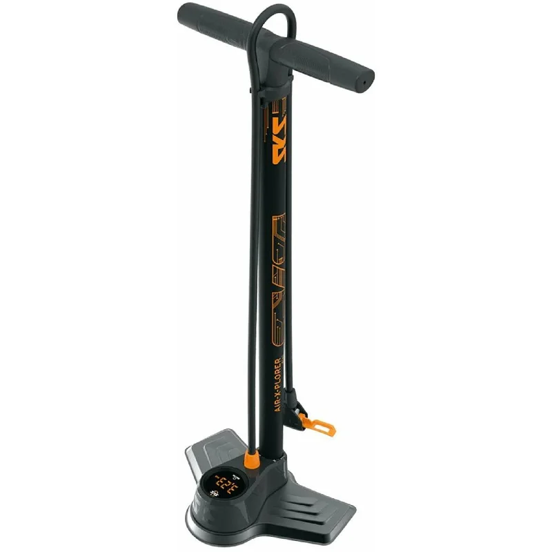 SKS Air-X-Plorer Digi 10.0 Floor Pump - Black