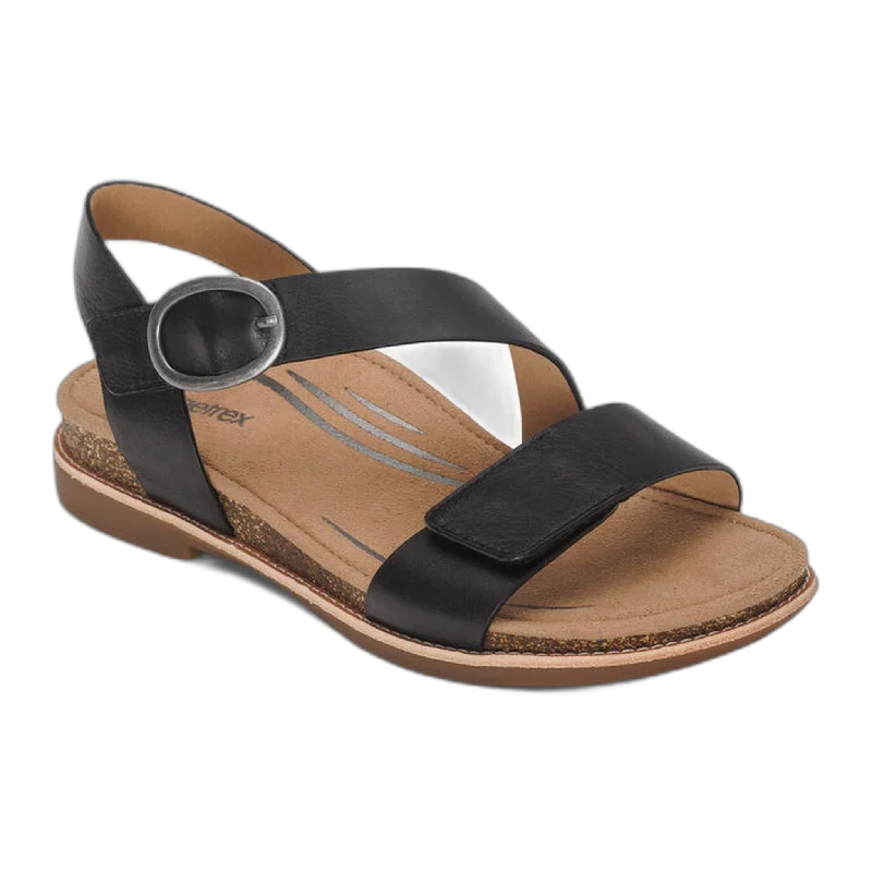 Sandals with subtle detailsTamara Asymmetrical Quarter Strap Sandal