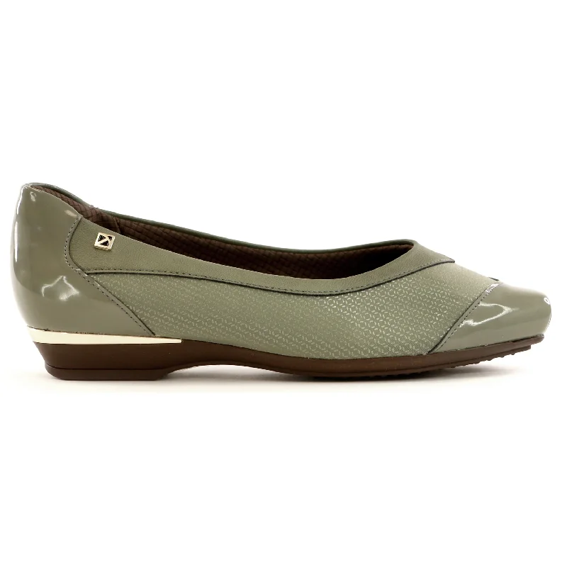 Flats for classic patternsOlive Flats Ballerina for Women (147.137)