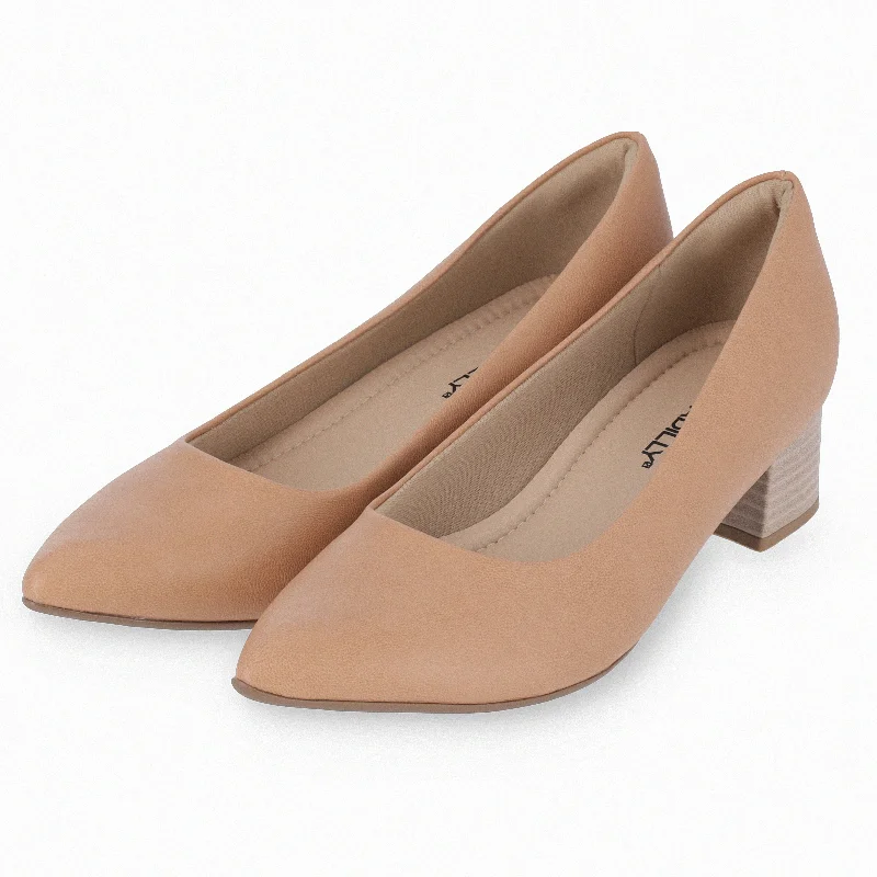 Gentle Glam Pumps - Nude Nappa (739.015)