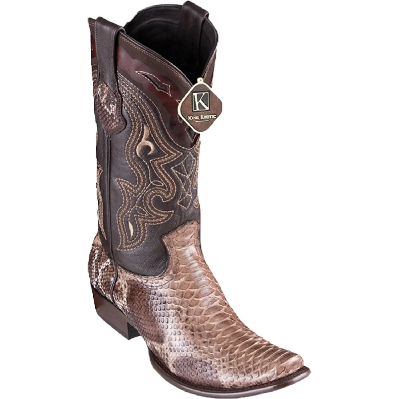 Boots for active hikes-Boots for cold climates-Men's King Exotic Original Python Skin Dubai Style Boot 4795785