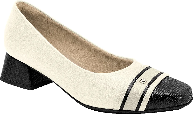 Black and White Pumps for Women (160.056)