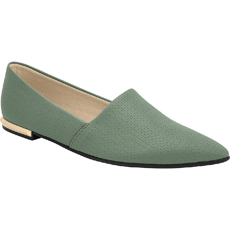 Flats with soft heelsGreen Flats for Women (274.074)