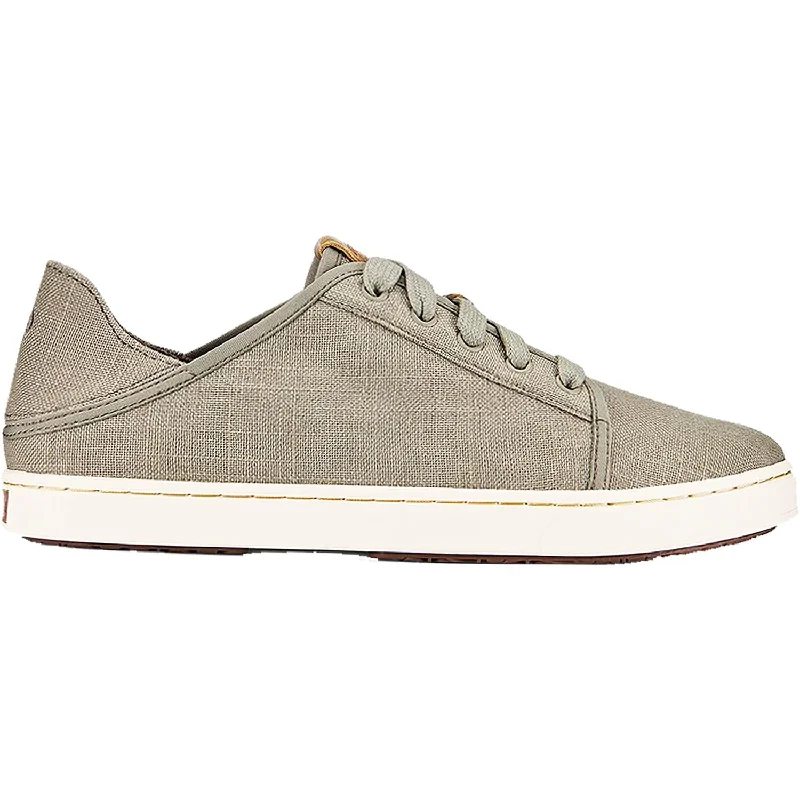 Stylish Casual Shoes for Women with Sporty Casual Look-Women's OluKai Pehuea Li Silt/Linen Fabric