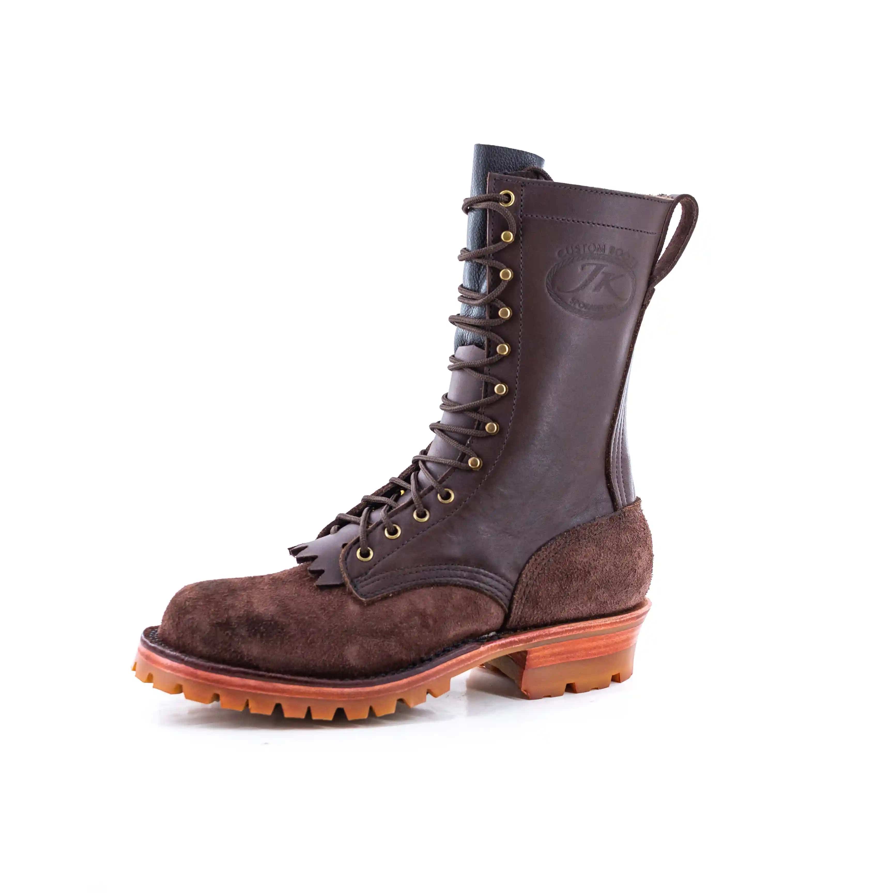 Boots with vibrant accents-Boots with flexible midsoles-Superduty Honey - Brown