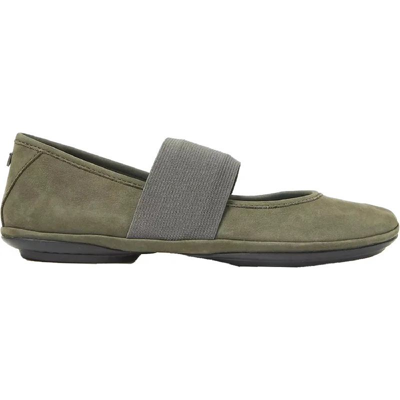 Stylish Casual Shoes for Women with Non-slip Insole-Women's Camper Right Nina Olive Nubuck