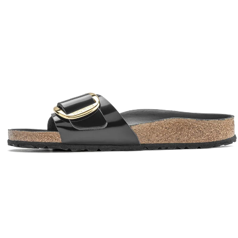 Sandals for urban comfortBirkenstock Madrid Big Buckle High Shine