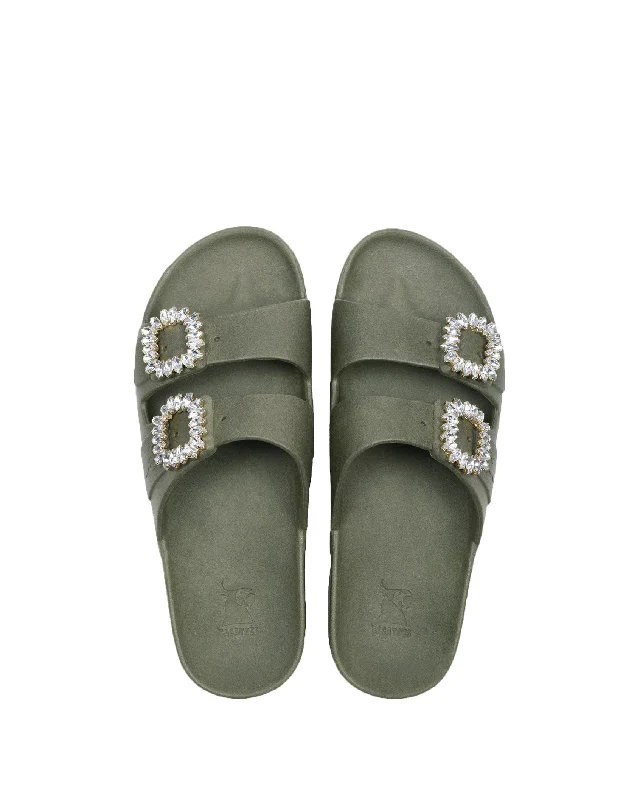 Sandals for trendy designsCacatoes Barra Khaki Sandals