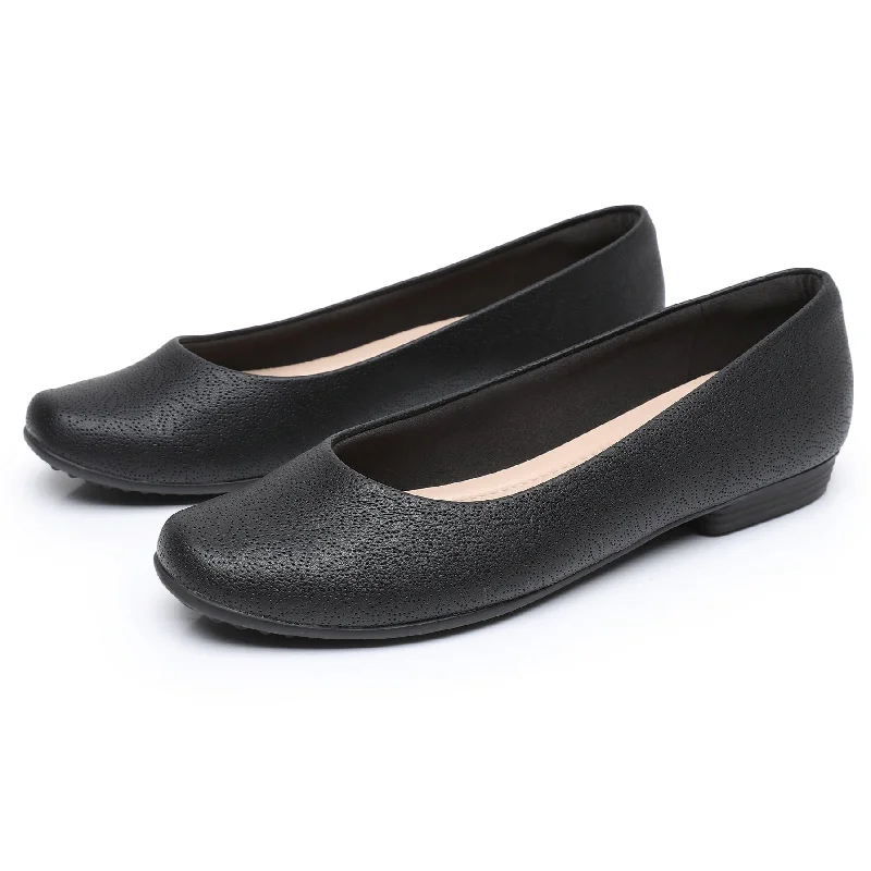 Flats with stylish heelsQuick Glide Flats - Black (250.115)