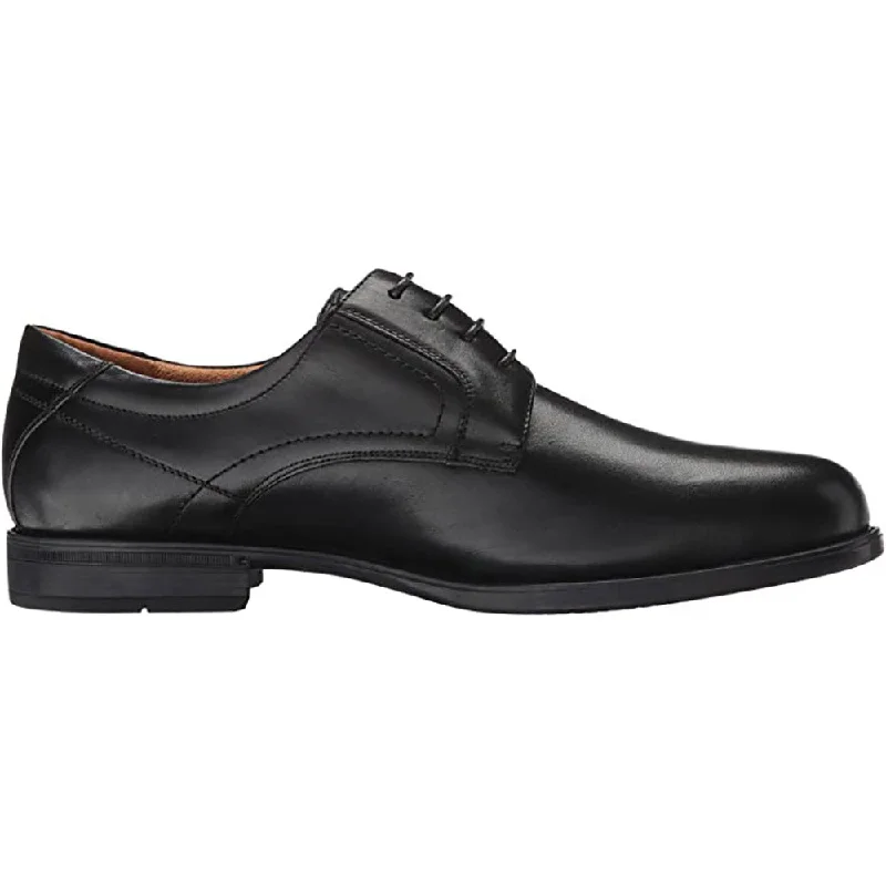 Oxfords for timeless looks-Florsheim Midtown Plain Toe Oxford Black