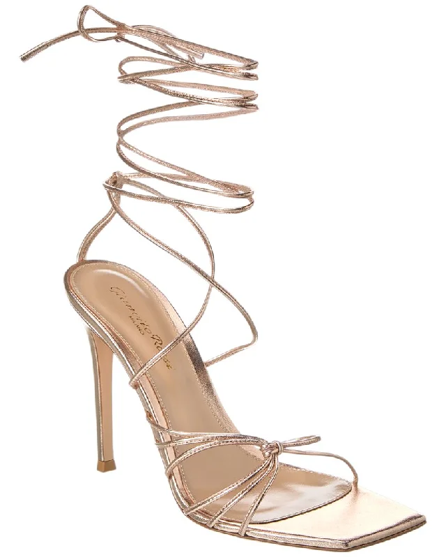 Sandals on saleGianvito Rossi Sylvie 105 Leather Sandal