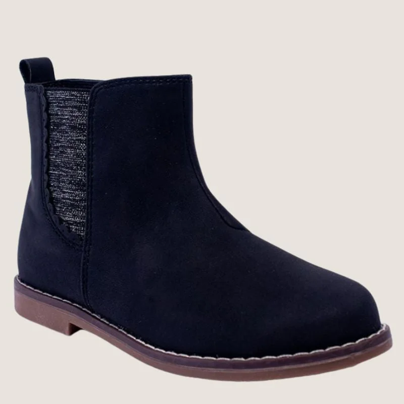 Boots with sleek heels-Boots with thick midsoles-Grosby Ditzy Kids Boot