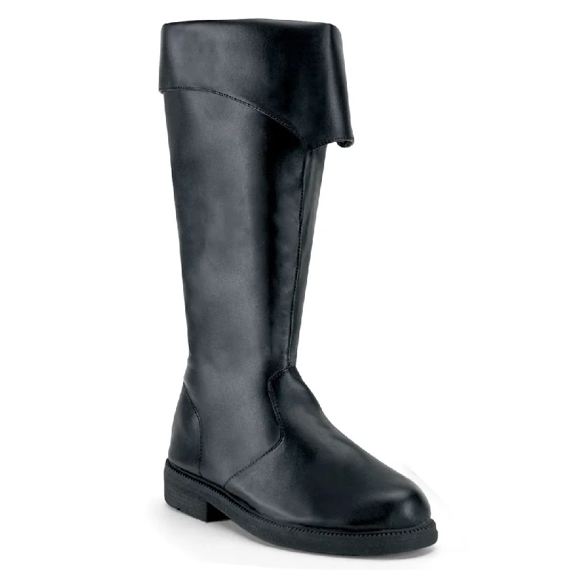 Boots with sleek soles-Boots with sleek design-Captain-105