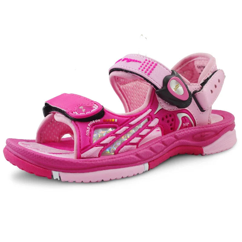 Sandals with stylish patternsKids Signature: 0706 Fuchsia