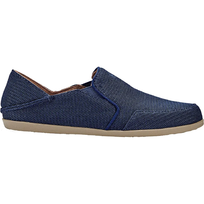 Trendy Casual Shoes for Women with Elegant Casual Look-Women's OluKai Waialua Trench Blue Mesh