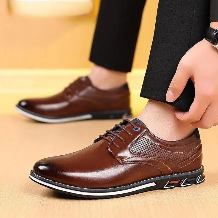 Oxfords with sleek lines-Men Oxford Dress Shoes - Stay Comfortable in every occasion Work, Office or at Party