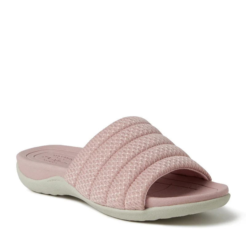 Sandals with subtle comfortDearfoams Womens Low Foam Slide Sandal