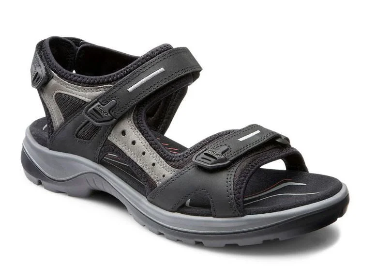 Sandals for casual heelsEcco Women's Offroad Yucatan Sandal Black/Mole