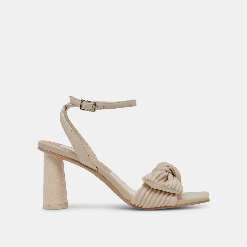 PELLIA HEELS IVORY STELLA