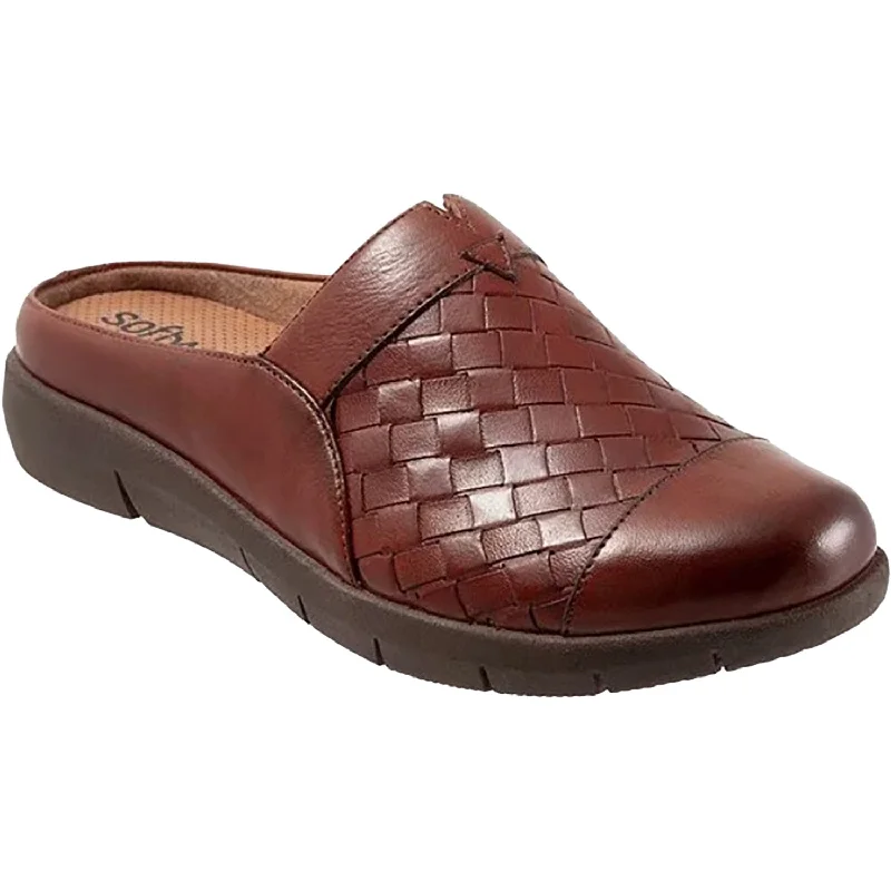 Trendy Casual Shoes for Women with Sporty Casual Design-Women's Soft Walk San Marcos II Rust