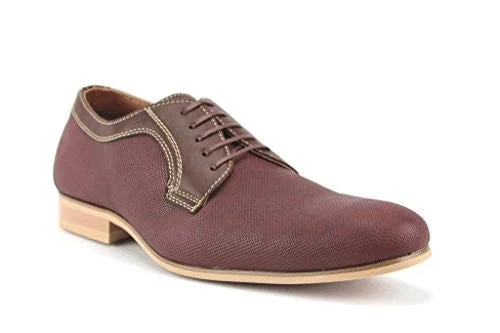 Oxfords for long hours-Ferro Aldo Men's 19380AL-E Lace Up Desert Casual Dress Oxfords Shoes