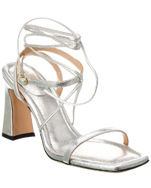 Sandals with flat soleFRAME Denim Le Ramona Leather Sandal